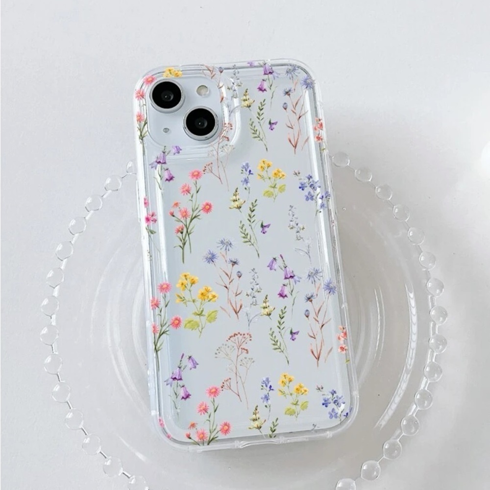 ⚠️Clearance iPhone 14/Pro/Pro Clear Floral Phone Case - Picture 3 of 3